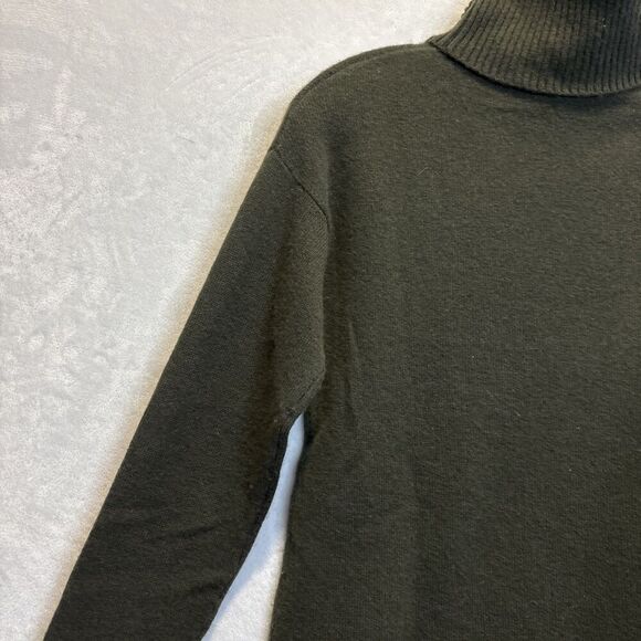 Neiman Marcus Women's Cashmere Collection Turtleneck Sweater Green Size XS - Picture 13 of 16